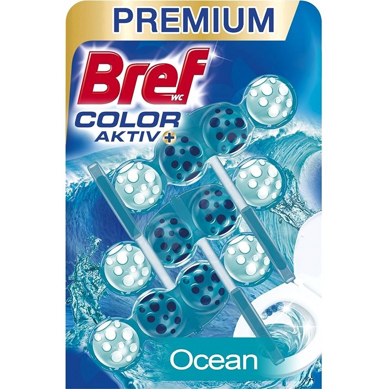 Bref Aktiv Color WC golyók 3*50g Oceán