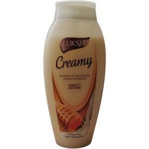 Luksja tusfürdő 400ml Creamy Honey&Oat Milk