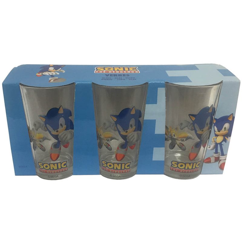 Sonic the Hedgehog pohár szett